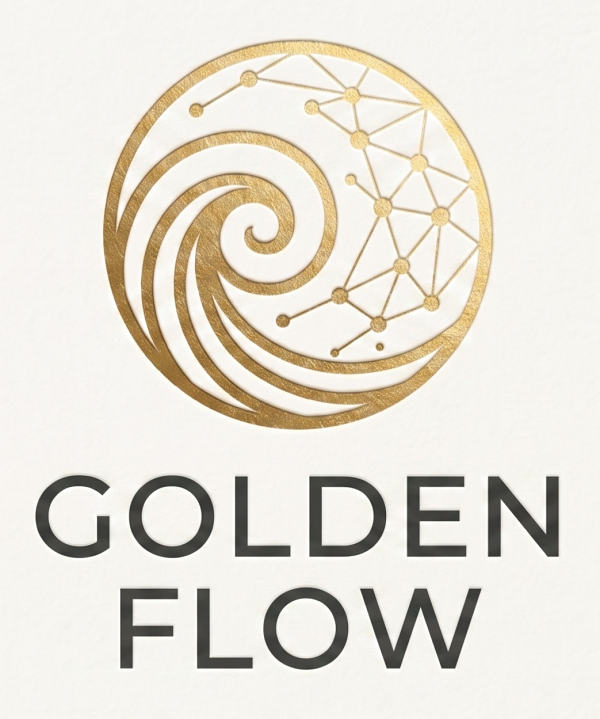 Golden Flow Logo